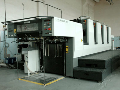  4-х красочная печатная машина LITHRONE 428